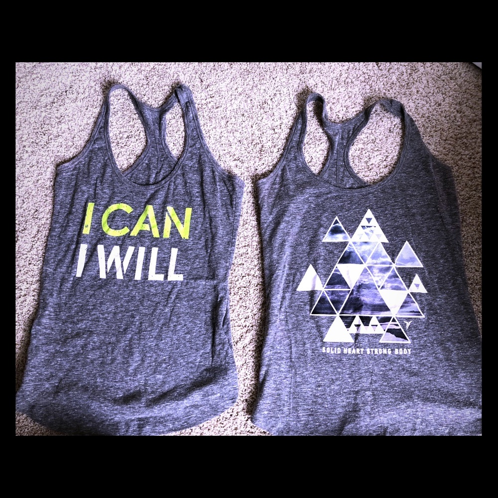 Women’s workout racerback tanks